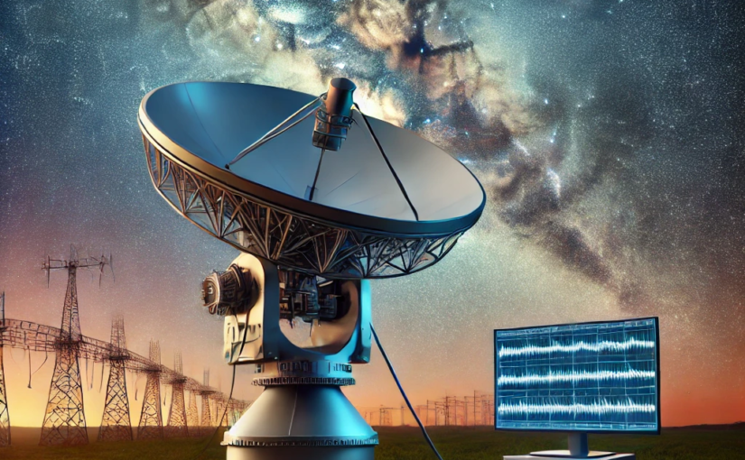Estudo Inovador Utiliza Rádio Telescópio Didático para Medir Velocidades Radiais da Via Láctea