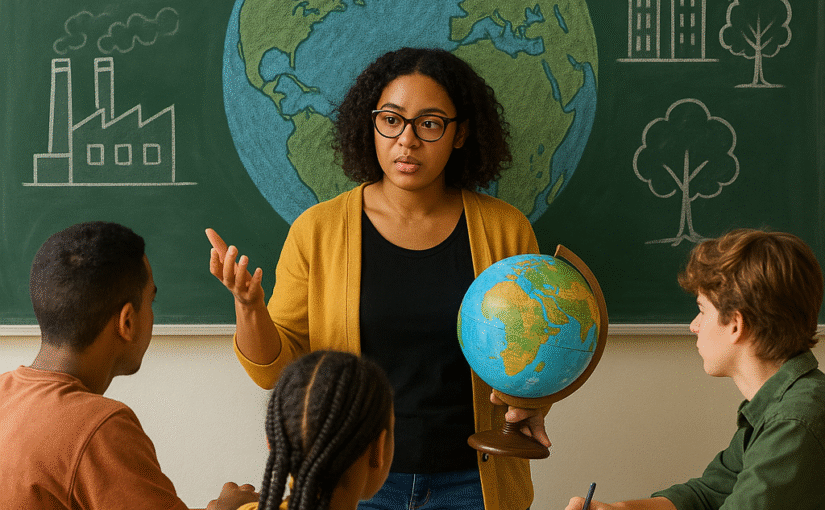 Geografia Crítica na Sala de Aula: Formando Cidadãos Conscientes para os Desafios do Século XXI