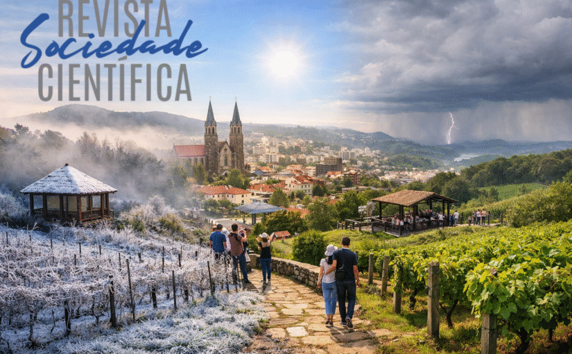 Estudo revela impactos do conforto térmico no turismo de Caxias do Sul e aponta mudanças climáticas locais a partir de 2013