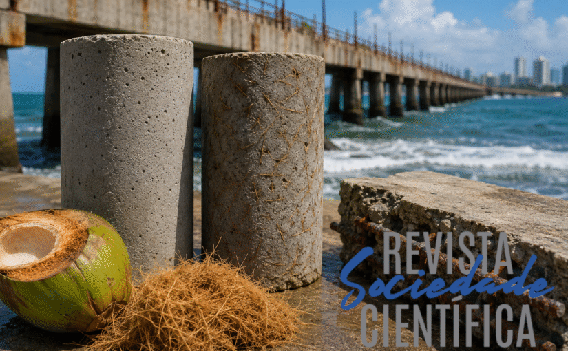 Concreto com Fibra de Coco Verde: alternativa brasileira e sustentável contra a corrosão em ambientes marinhos
